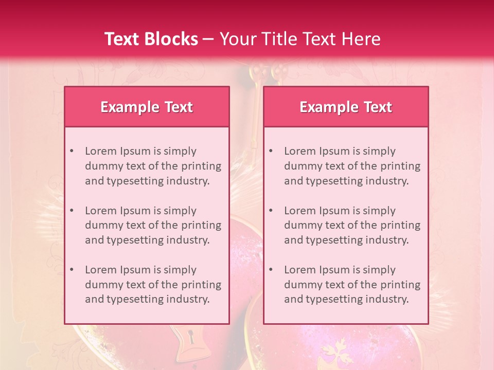 My Heart For You Quotes PowerPoint Template