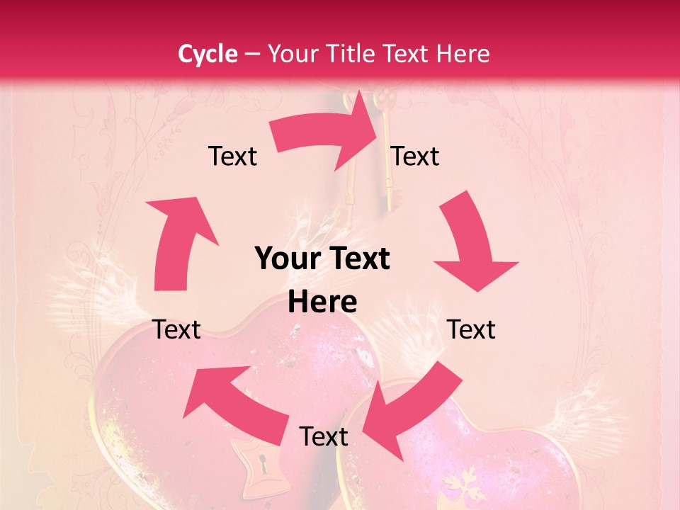 My Heart For You Quotes PowerPoint Template