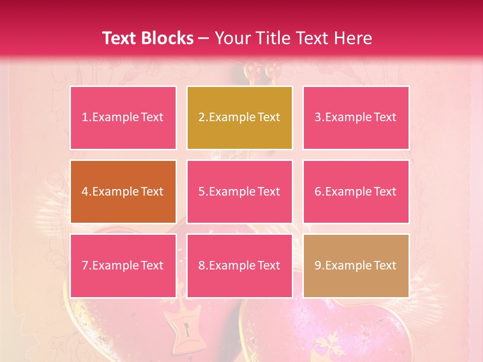 My Heart For You Quotes PowerPoint Template