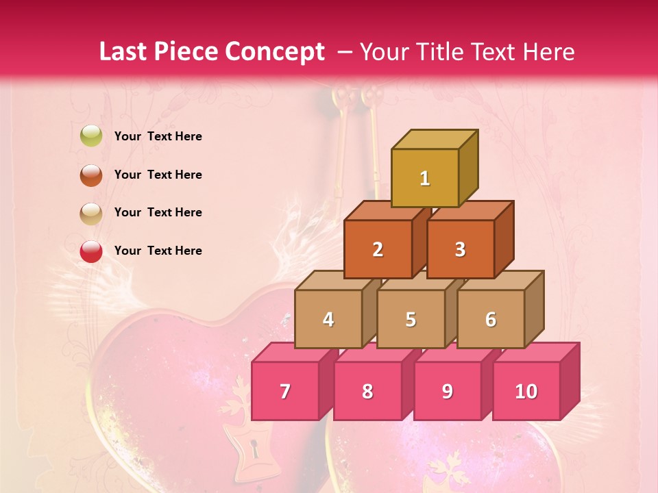 My Heart For You Quotes PowerPoint Template