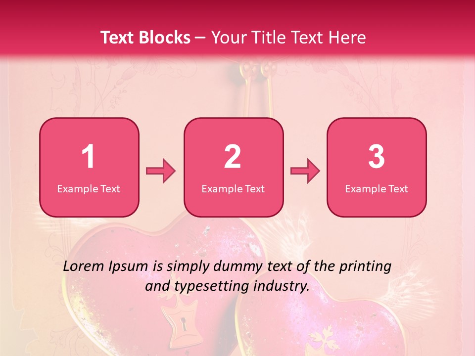 My Heart For You Quotes PowerPoint Template