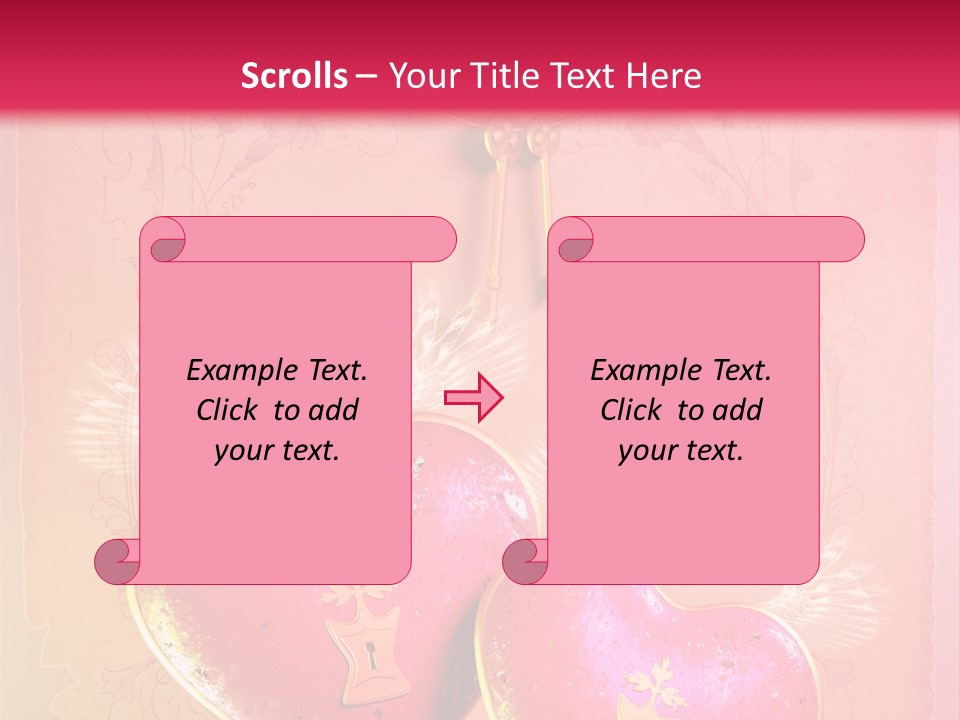 My Heart For You Quotes PowerPoint Template