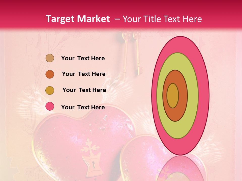 My Heart For You Quotes PowerPoint Template