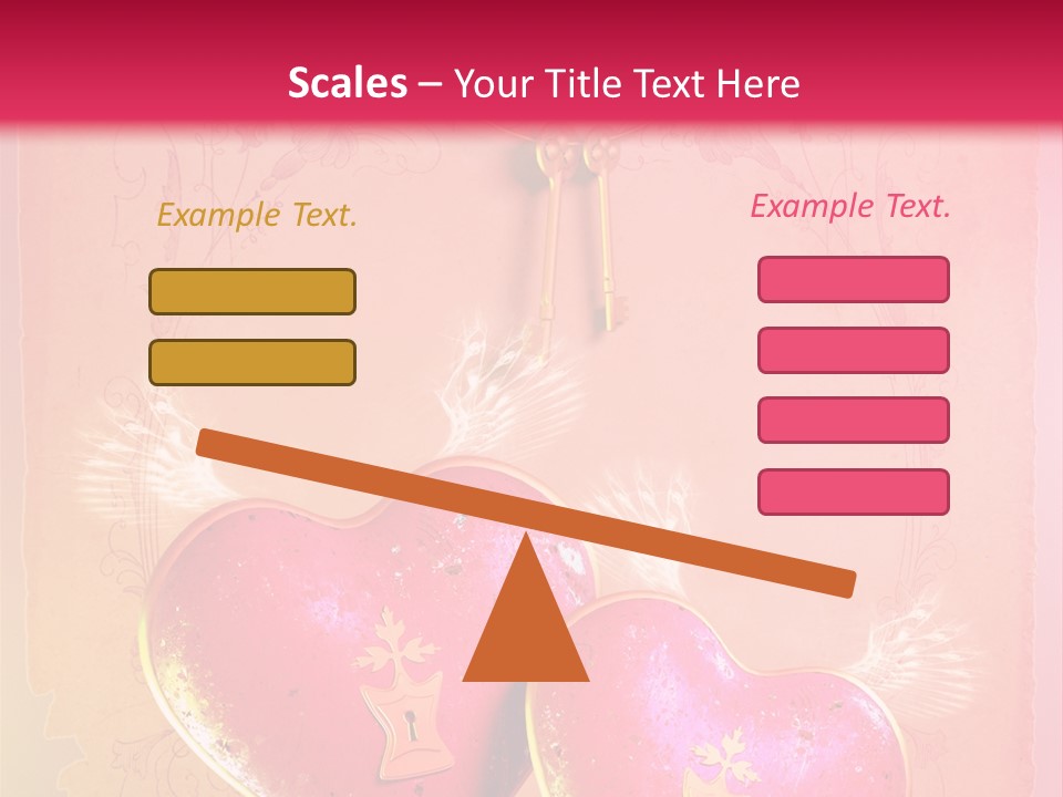 My Heart For You Quotes PowerPoint Template