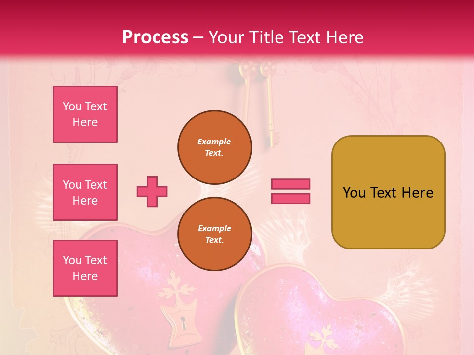 My Heart For You Quotes PowerPoint Template