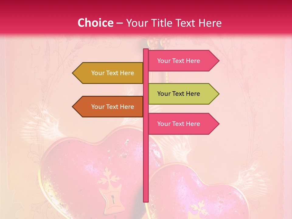 My Heart For You Quotes PowerPoint Template