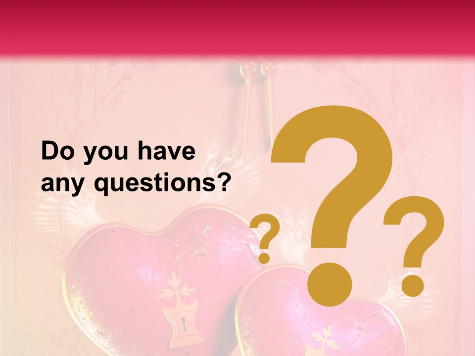 My Heart For You Quotes PowerPoint Template