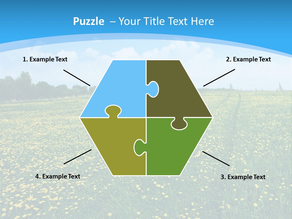 Pasture Weather Spring PowerPoint Template