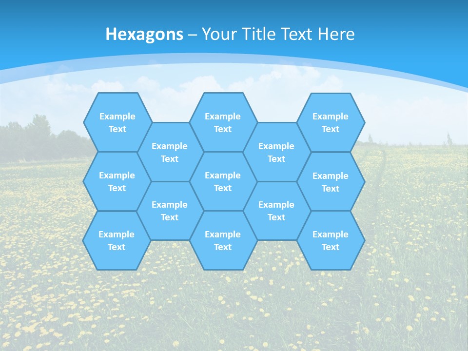 Pasture Weather Spring PowerPoint Template