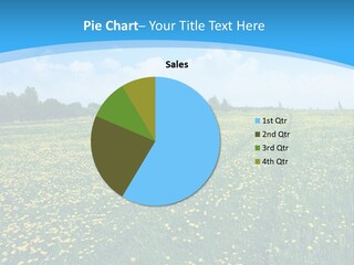 Pasture Weather Spring PowerPoint Template