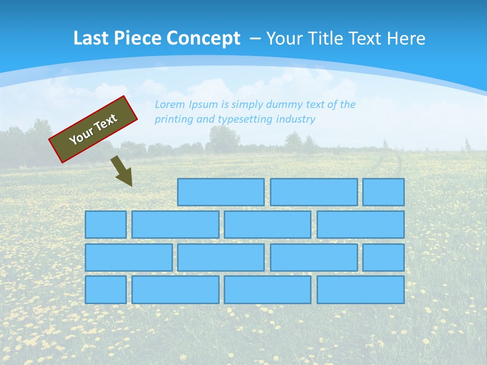 Pasture Weather Spring PowerPoint Template