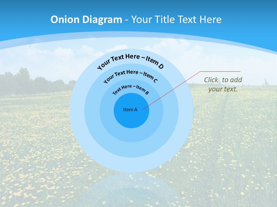 Pasture Weather Spring PowerPoint Template