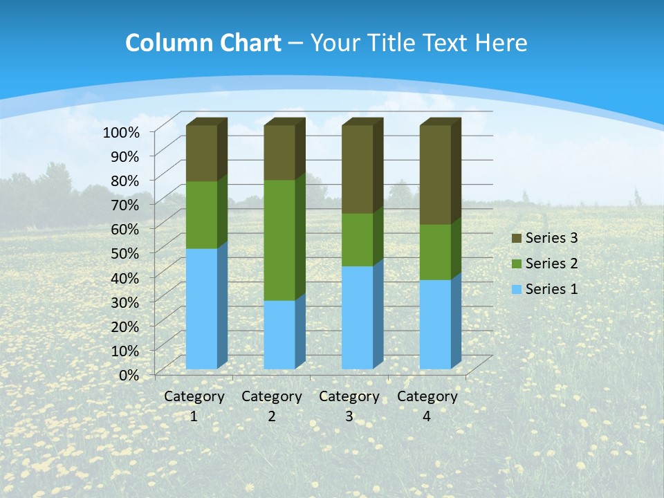 Pasture Weather Spring PowerPoint Template