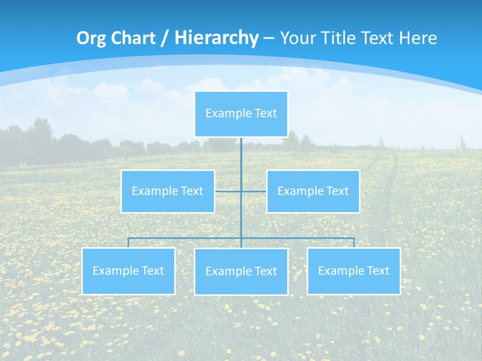 Pasture Weather Spring PowerPoint Template