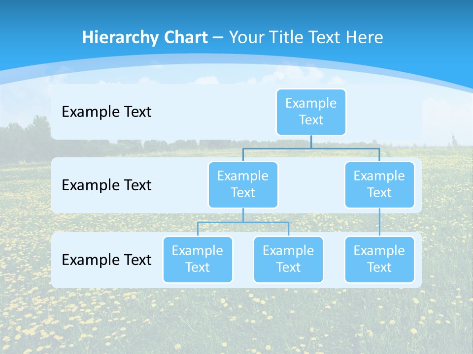 Pasture Weather Spring PowerPoint Template