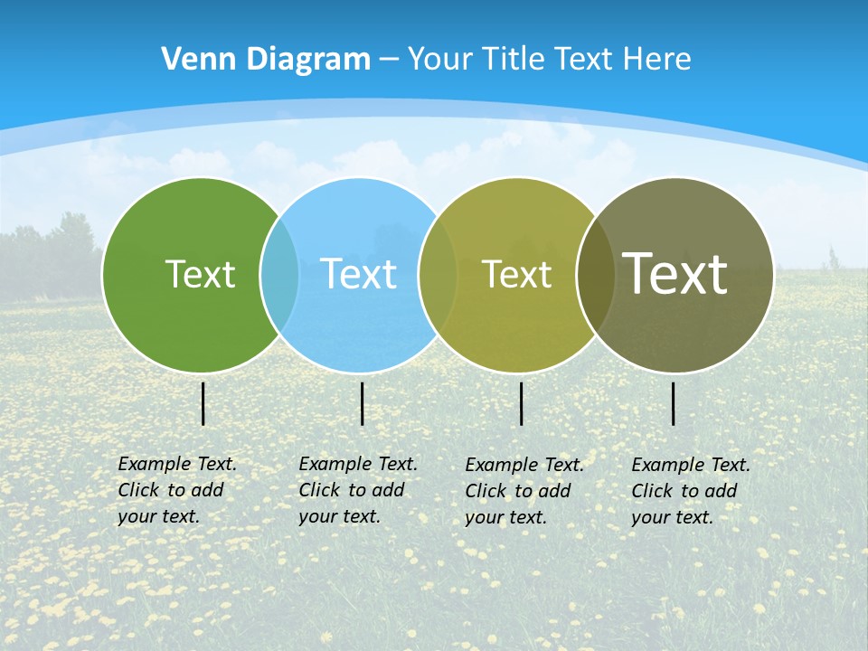 Pasture Weather Spring PowerPoint Template