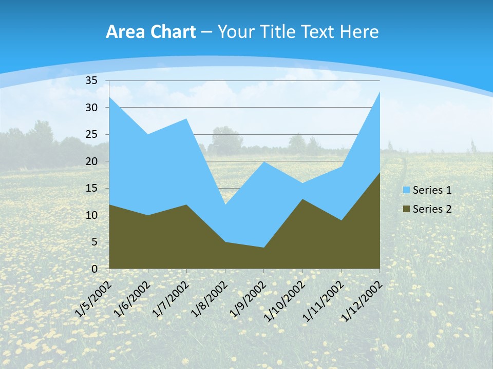 Pasture Weather Spring PowerPoint Template