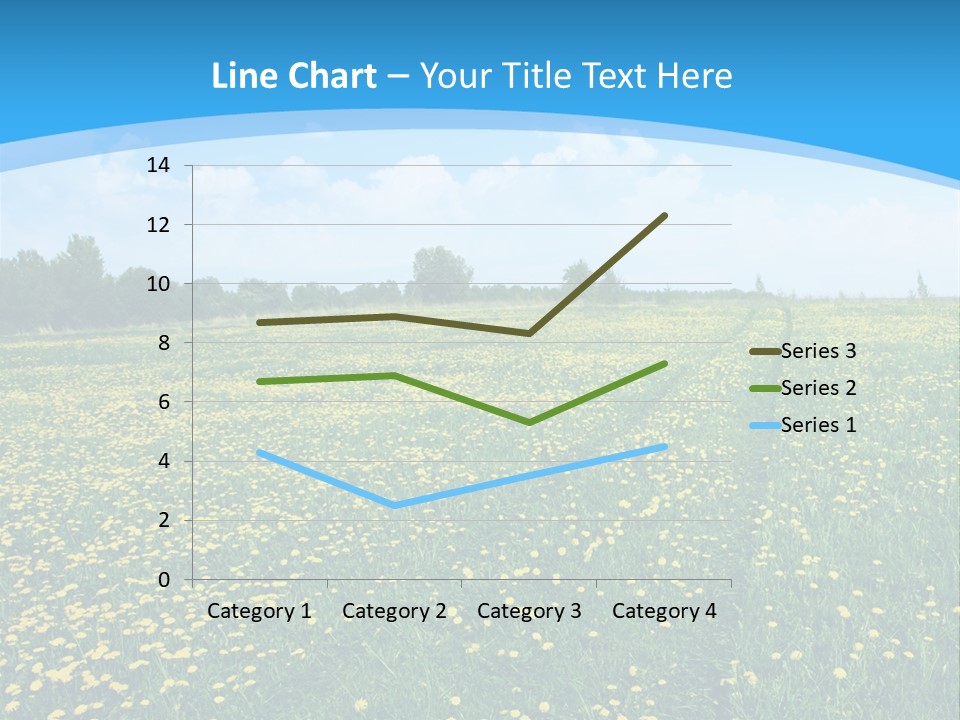 Pasture Weather Spring PowerPoint Template