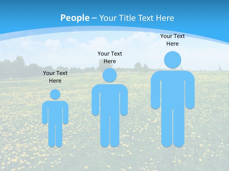 Pasture Weather Spring PowerPoint Template