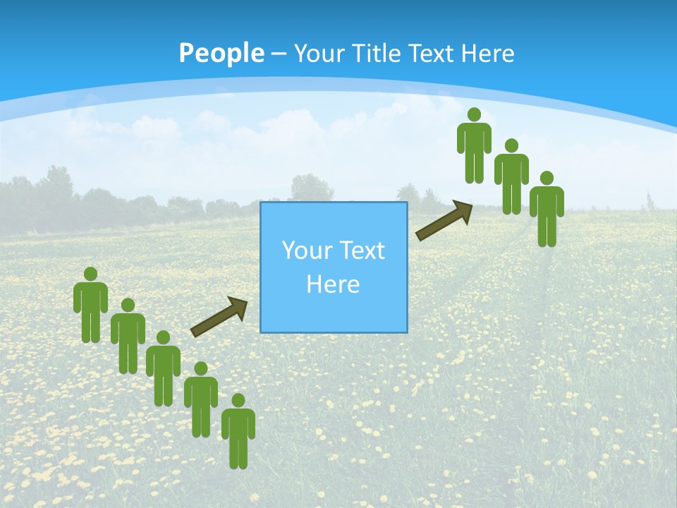 Pasture Weather Spring PowerPoint Template