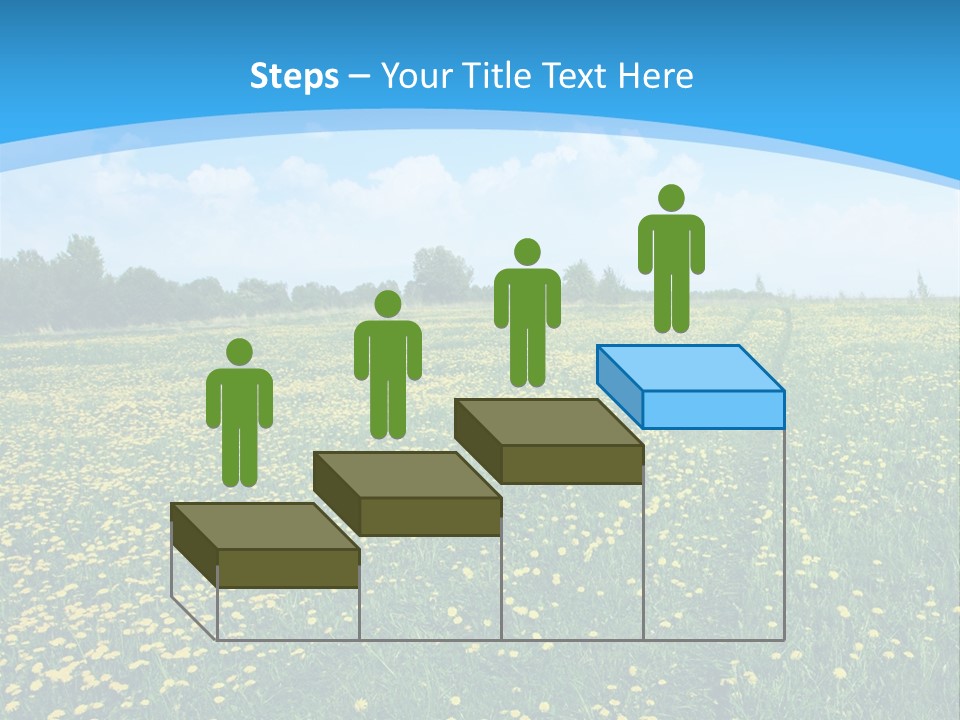 Pasture Weather Spring PowerPoint Template