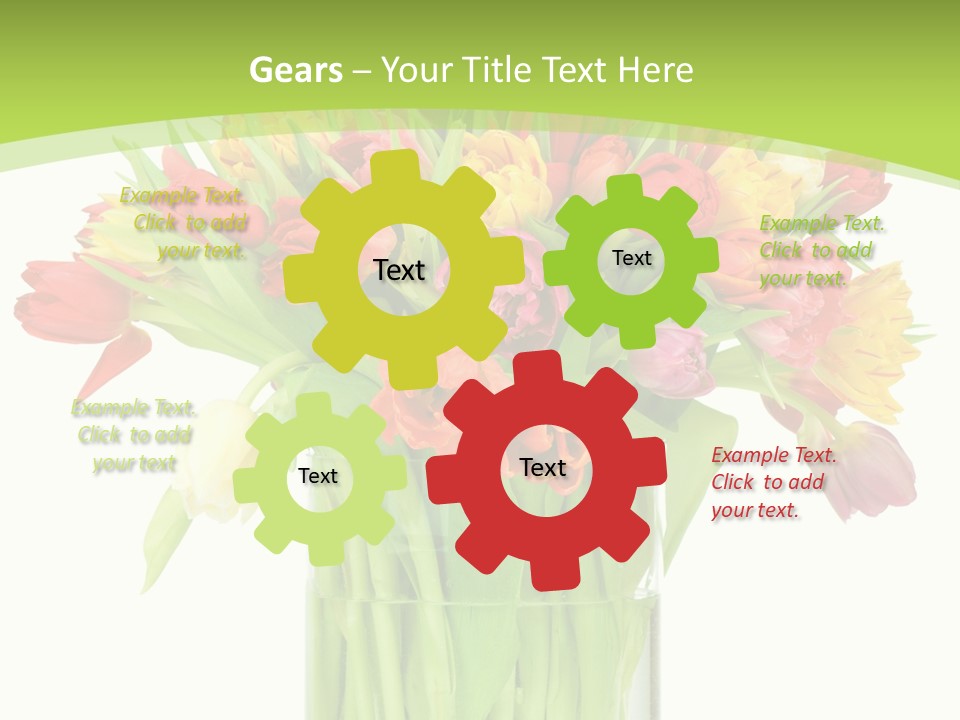 Floral Beautiful Color PowerPoint Template