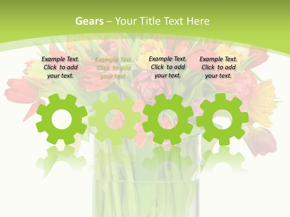 Floral Beautiful Color PowerPoint Template