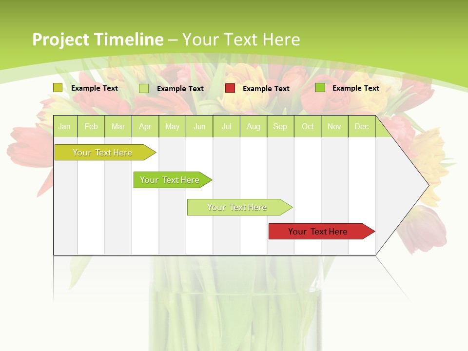 Floral Beautiful Color PowerPoint Template