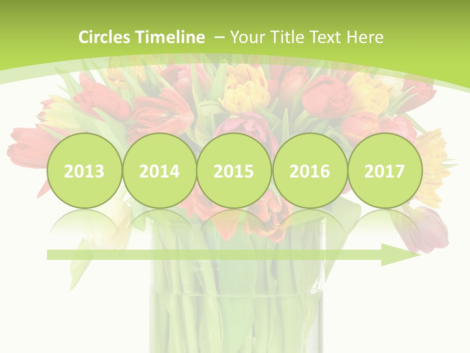 Floral Beautiful Color PowerPoint Template