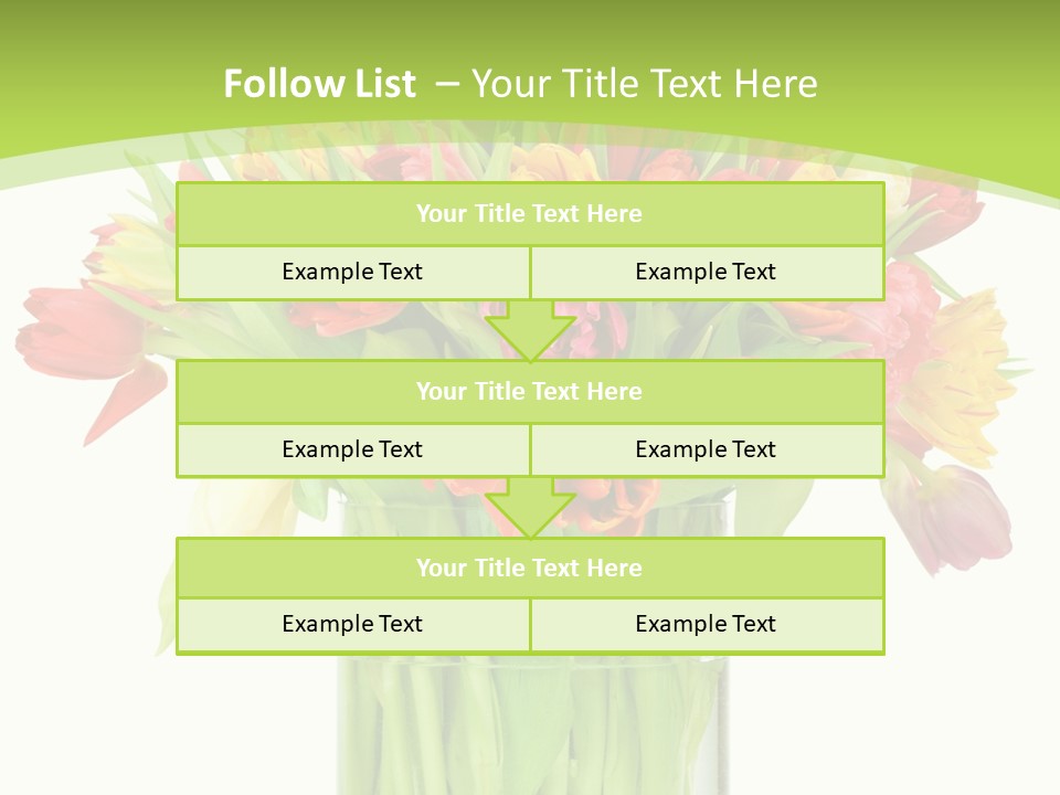 Floral Beautiful Color PowerPoint Template