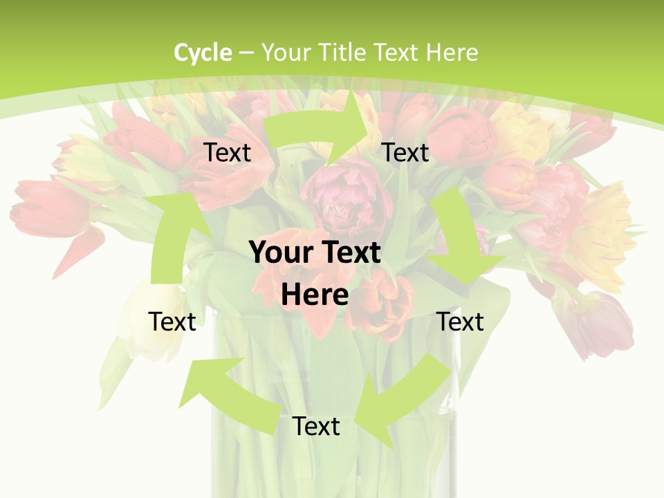 Floral Beautiful Color PowerPoint Template
