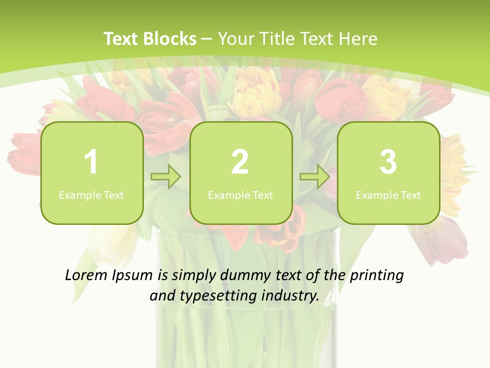 Floral Beautiful Color PowerPoint Template
