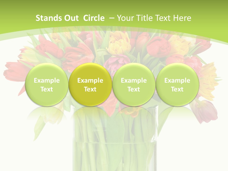 Floral Beautiful Color PowerPoint Template