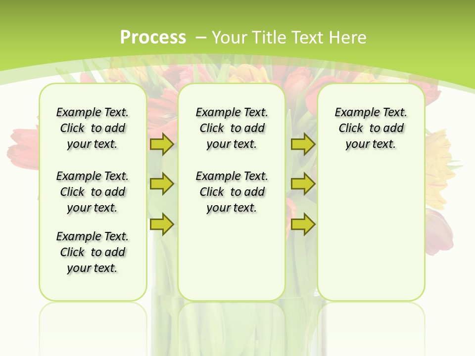 Floral Beautiful Color PowerPoint Template
