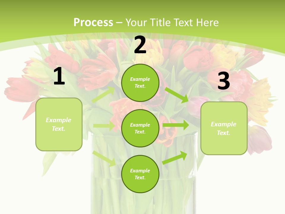 Floral Beautiful Color PowerPoint Template