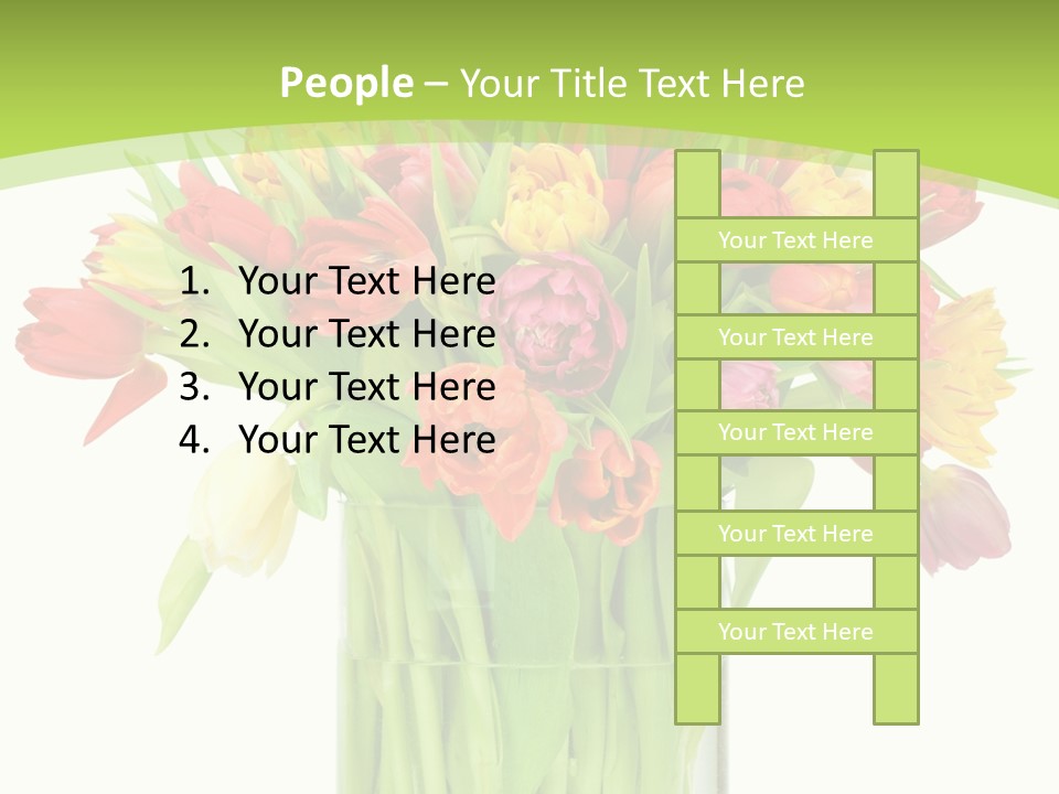 Floral Beautiful Color PowerPoint Template