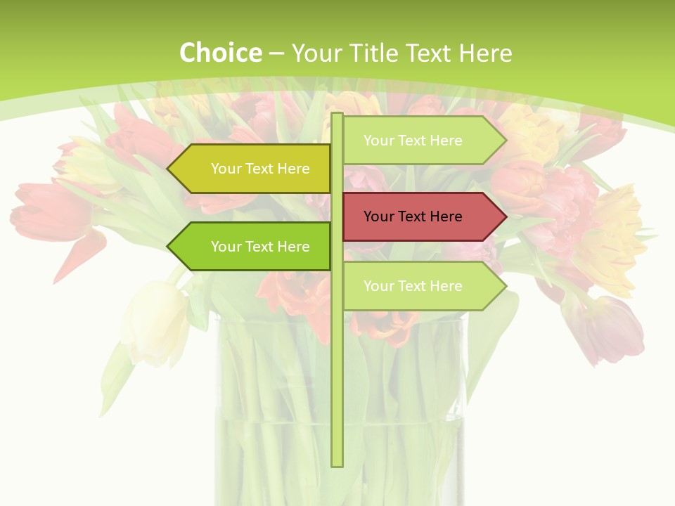 Floral Beautiful Color PowerPoint Template