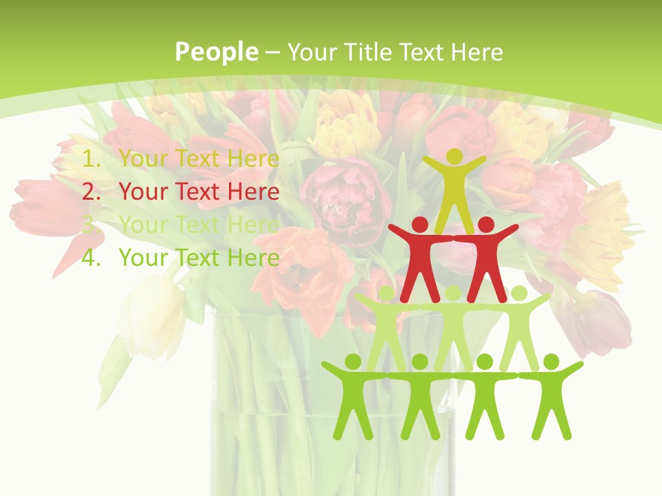 Floral Beautiful Color PowerPoint Template