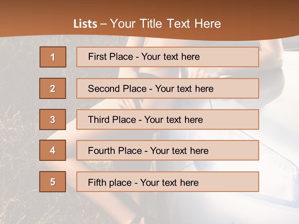 Miss Trans PowerPoint Template