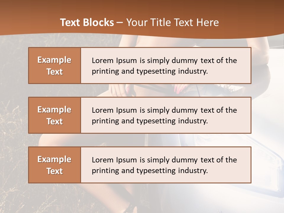 Miss Trans PowerPoint Template