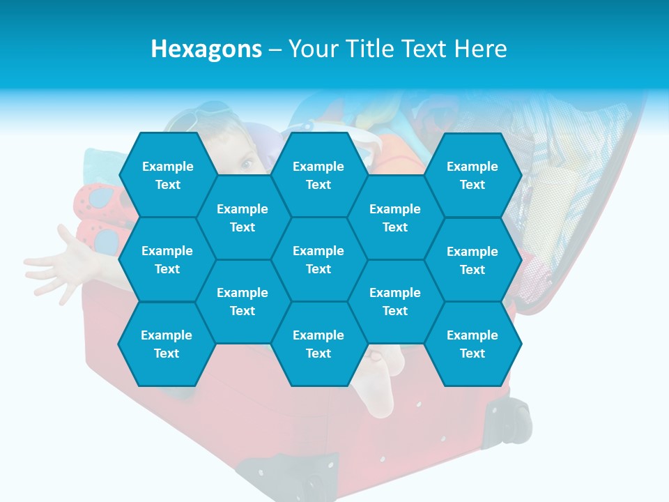 Packing Suitcase Clipart PowerPoint Template