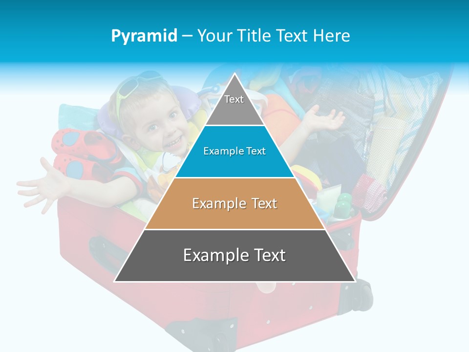 Packing Suitcase Clipart PowerPoint Template