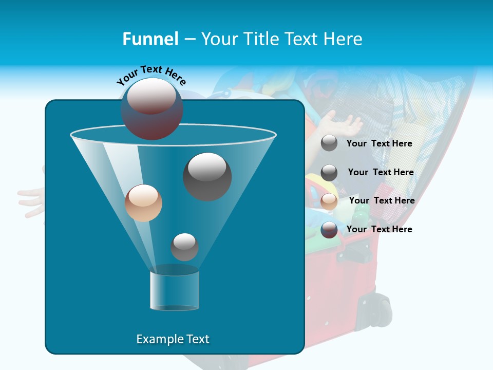 Packing Suitcase Clipart PowerPoint Template