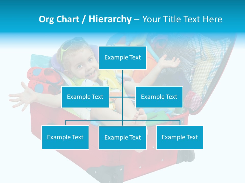 Packing Suitcase Clipart PowerPoint Template