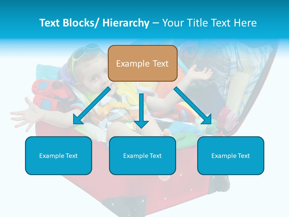 Packing Suitcase Clipart PowerPoint Template