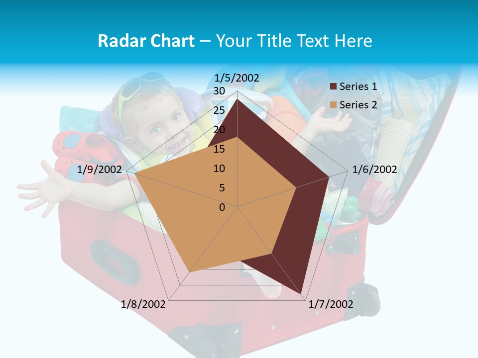 Packing Suitcase Clipart PowerPoint Template