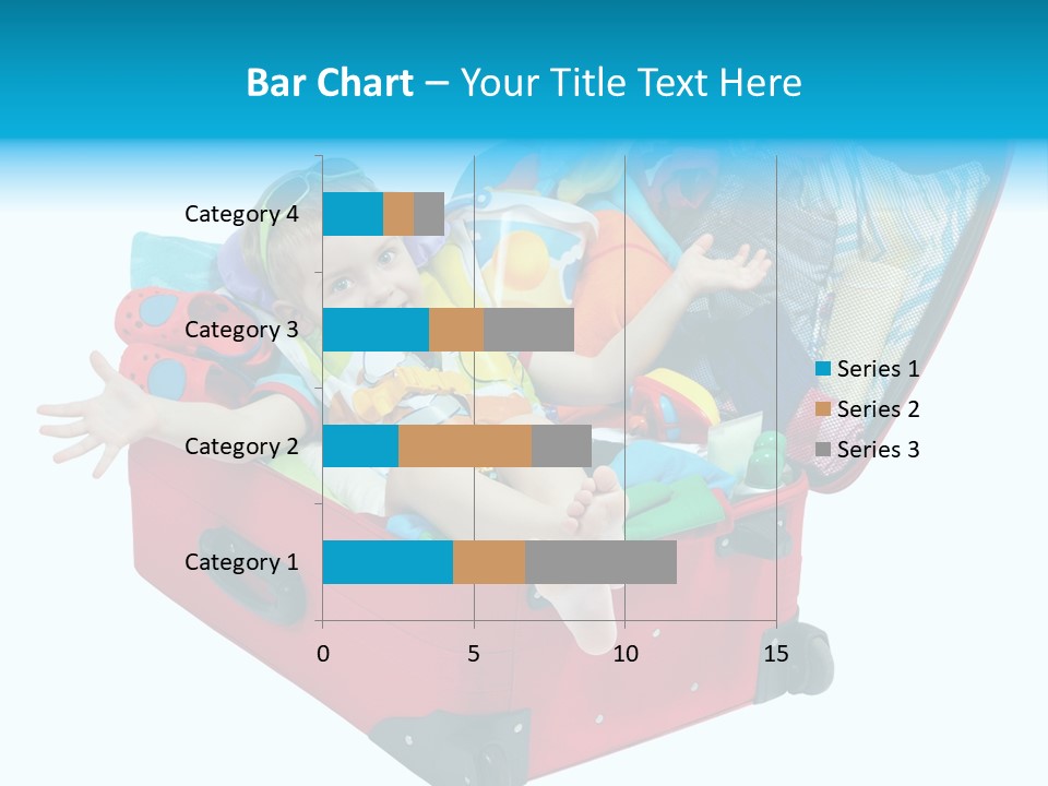 Packing Suitcase Clipart PowerPoint Template