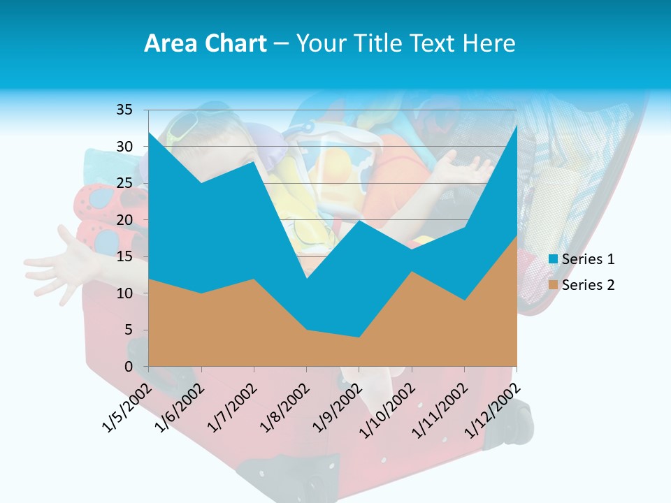 Packing Suitcase Clipart PowerPoint Template