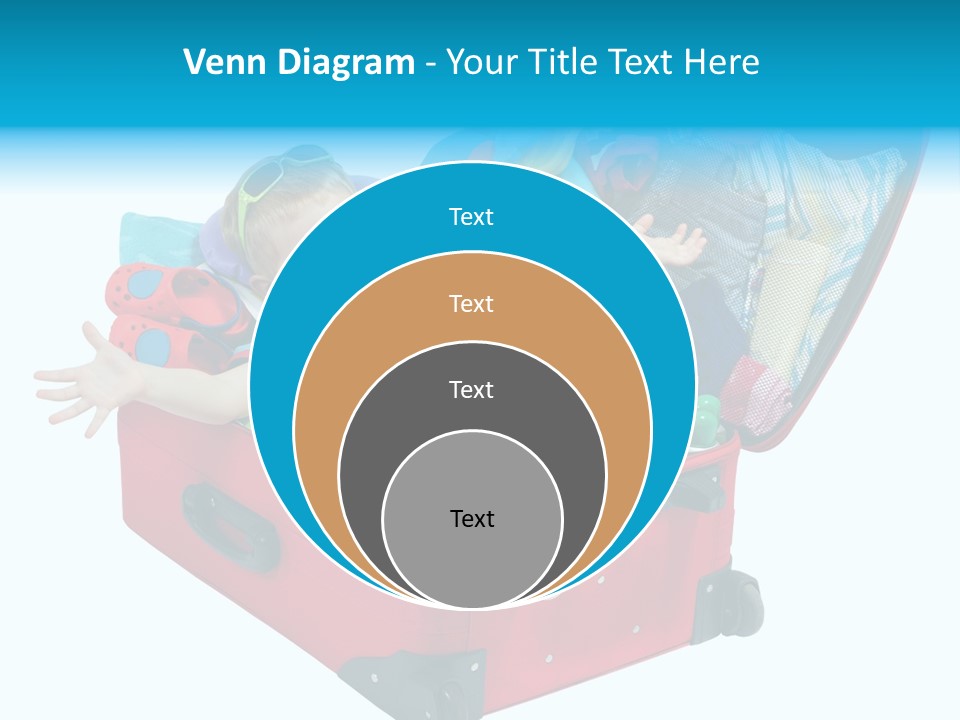 Packing Suitcase Clipart PowerPoint Template