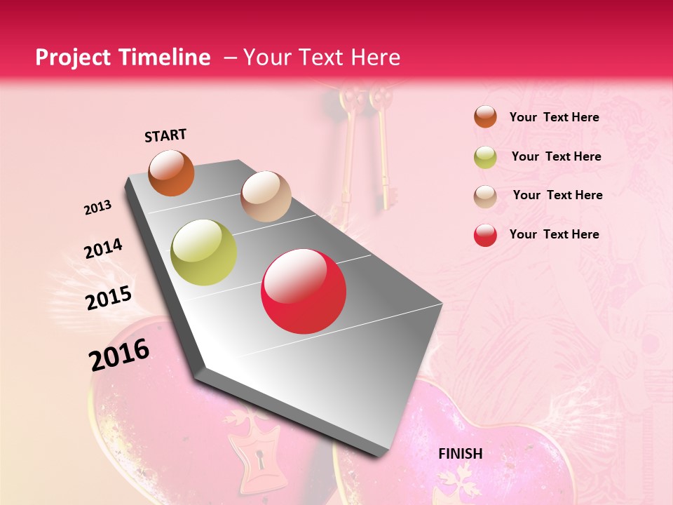 My Heart For You Quotes PowerPoint Template